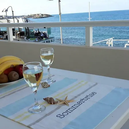Amazing Beachfront Apartment In Hersonissos Exterior photo